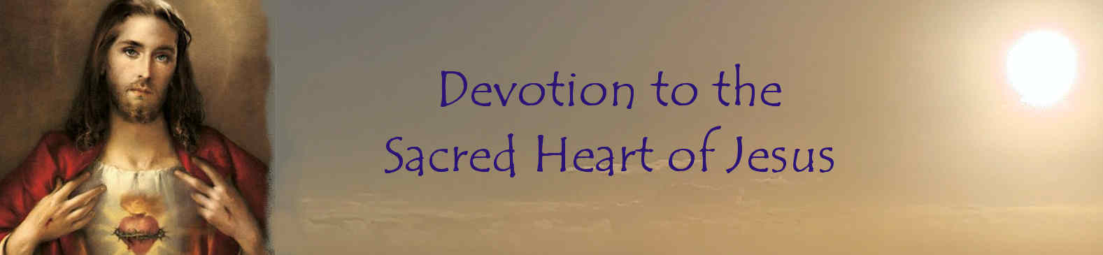 Sacred Heart of Jesus Devotion