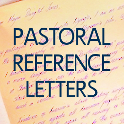 Pastoral Reference Letters